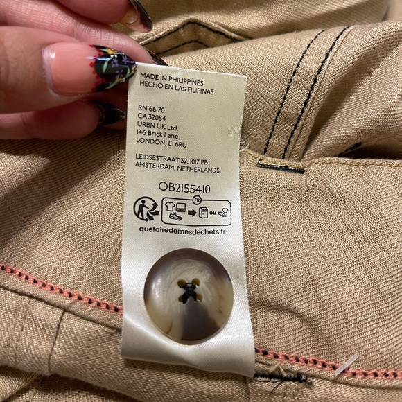 NWT Anthropologie Maeve The Colette Linen Crop Wide Leg Pants, 32 - Picture 5 of 6